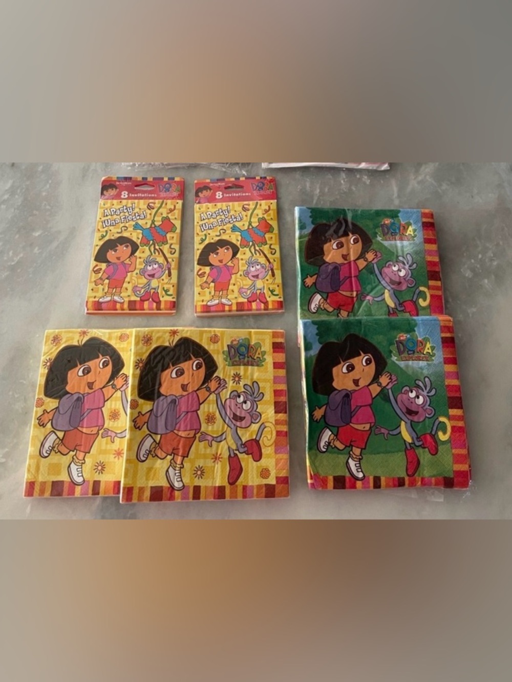 Vintage DORA THE EXPLORER Birthday Party Supplies DesignWare NEW